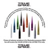 TRUE SPIKE Fat Spike Chrome Antenna in Heavy Gauge CNC