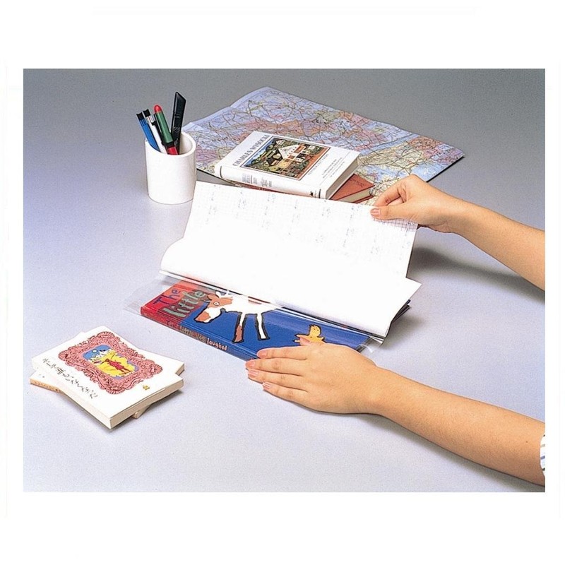 Nichiban CF-200SN Bookbinding Cover, Cover Film, A5, 4 Sheets, Transparent