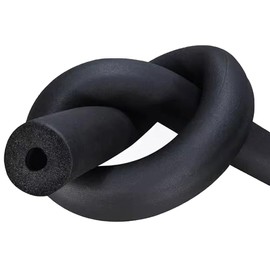 JoyTube Pipe Insulation Foam Tube, 5/8"(16mm) ID Wall Thickness 3/8" Length 6FT, Foam Tubing Black Pipe Cover Heat Preservation for Water Pipe Freeze Protection,Guitar Stands,Machine Handle＆Roof Rack