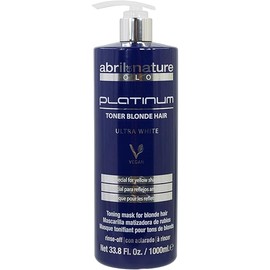 Platinum Professional Mask - For Blonde, Bleached, Highlighted, and/or Gray Hair - Violet Toner - Goodbye Yellow Tones - Platinum Appearance - 1000 ml
