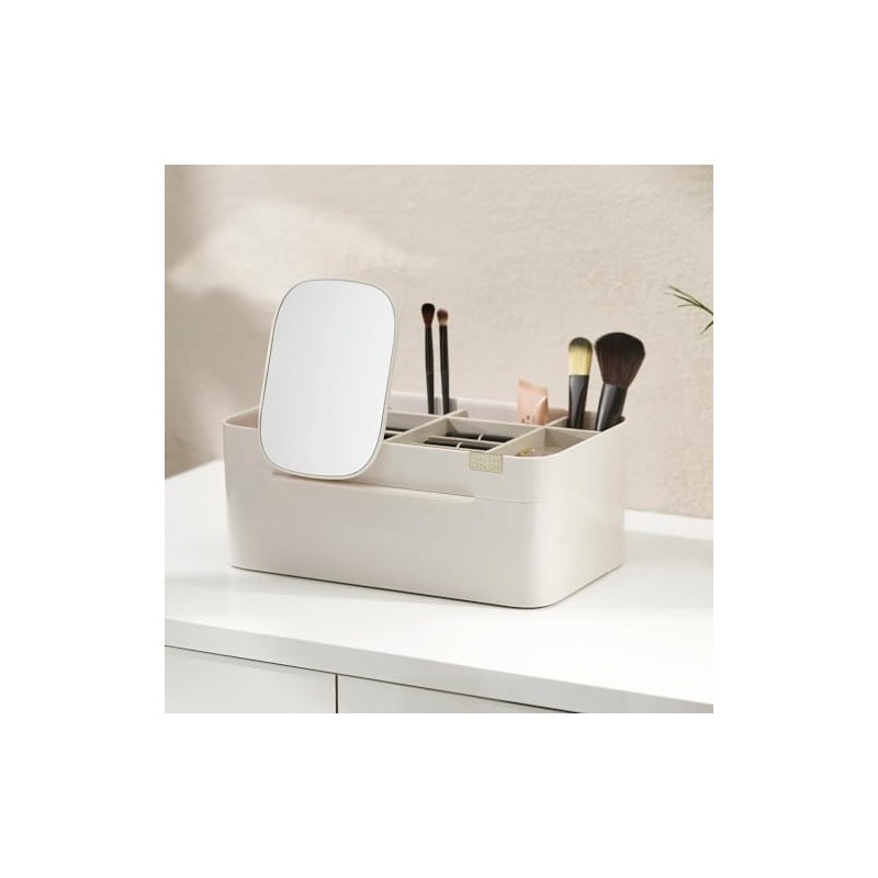 Joseph Joseph 75005 Viva Makeup Cosmetic Storage Organizer with Drawer,