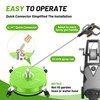 LidoDola 14'' Pressure Washer Surface Cleaner Green, Power Washer Accessory