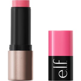 E.l.f. Soft Glam Cream Blush Stick, Rubor en Crema, Acabado Natural y Satinado, con Manteca de Karité, Vegano y Libre de Crueldad, Tono Chicle, Gumball