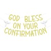 God Bless On Your Confirmation Banner, Blessing Confirmation, First Communion,