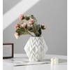 Deegufa White Ceramic Vase