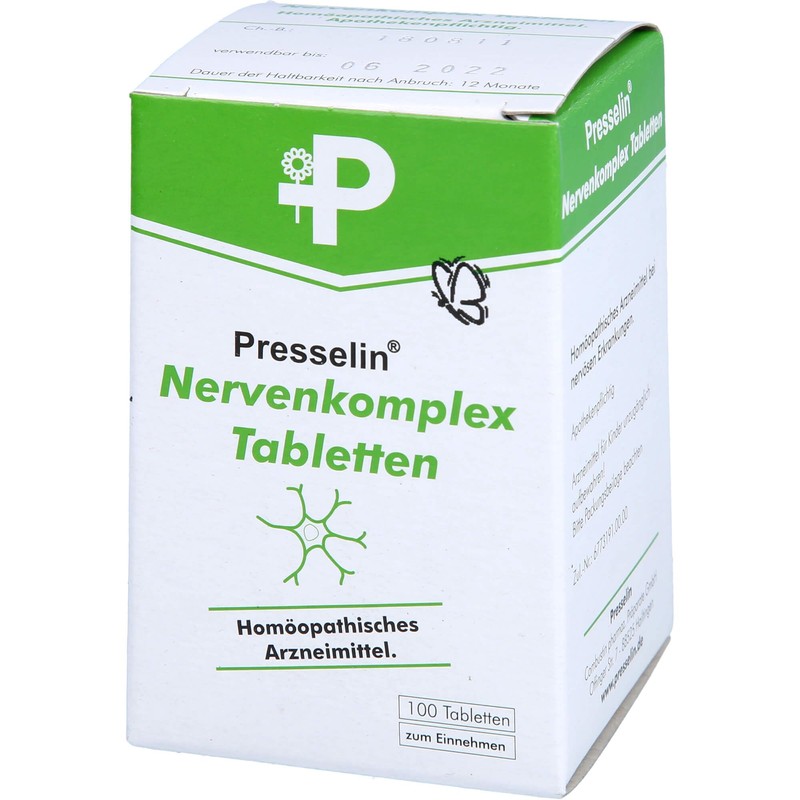 PRESSELIN Nervenkomplex Tablets (Pack of 100)