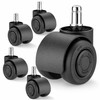 Forinluv Office Chair, Casters, Quiet, 0.4 x 0.9 inches (11