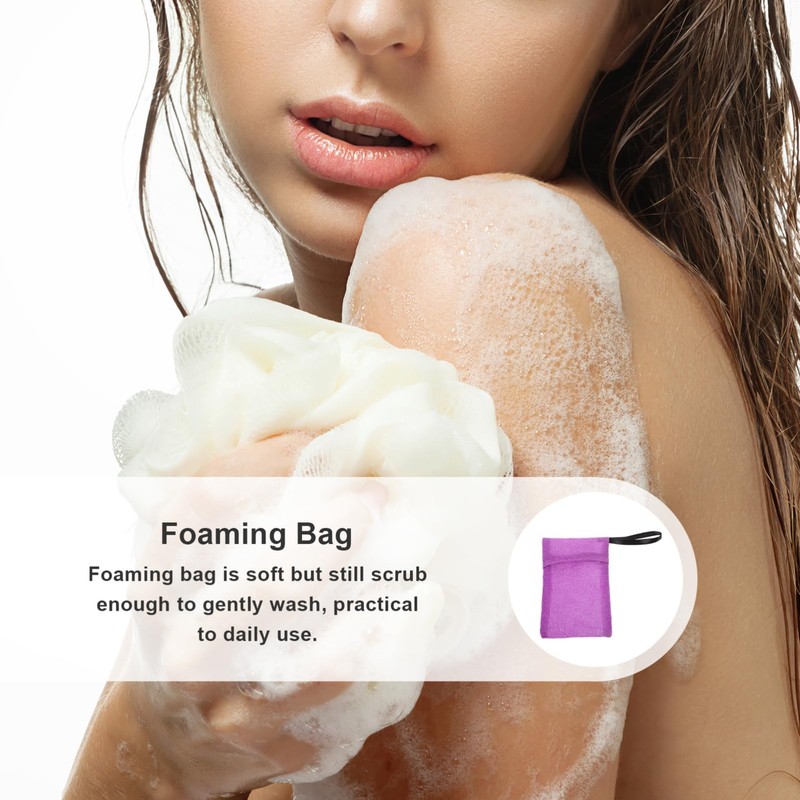 FOMIYES Wash Bag Soap Shampoo Bar Pouch Shampoo Bar Bag