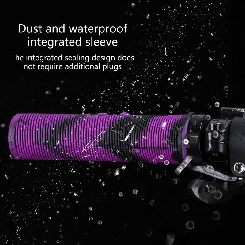 BIGULA 1Pair Ergonomic DeathGrip Bike Death Grip Handlebar Grips with