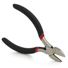 Wire Cutters for Jewelry Making, Flush Cutters Side Cutting Pliers for Crafts, Floral Wire, Guitar Strings, Soft Wire,Precision Small Wire with Non-Slip Handle and Sharp Blades