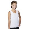 KNIT-RITE Torso Interface V-Neck Tank - Coolmax (White, Medium Long)