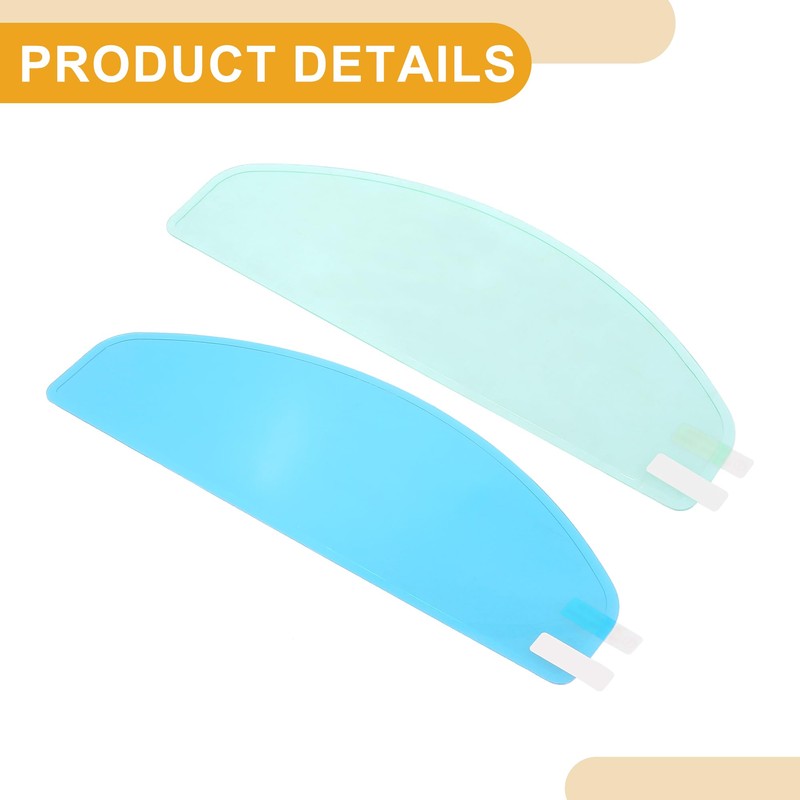 Partuto 2 Pcs Universal Anti Fog Rain Patch - PVC