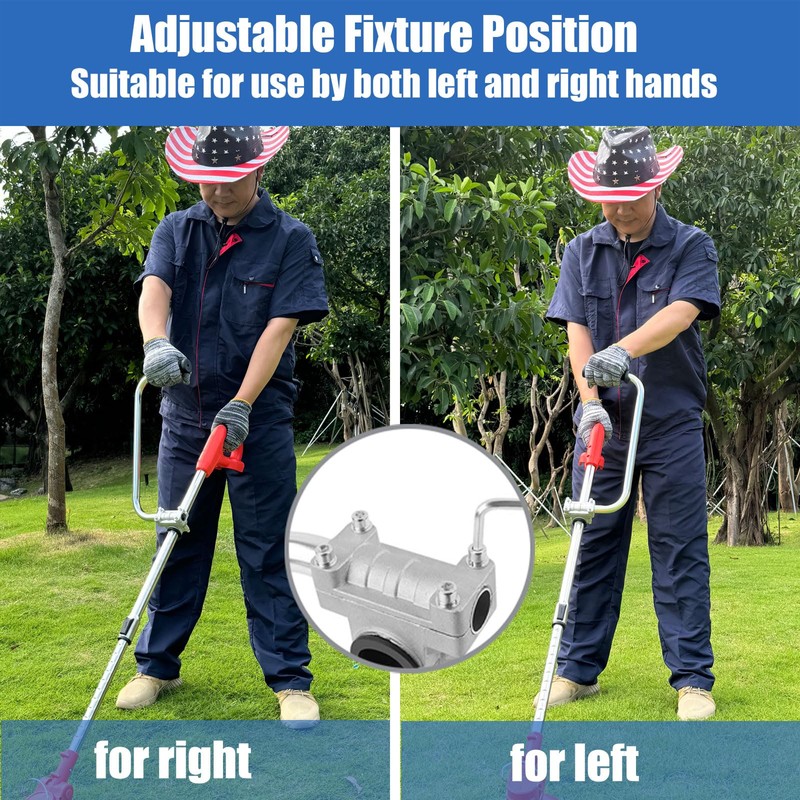 Weed Eater Handle Extension Back Saver - Ergonomic Trimmer Handle