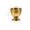 6 Pieces Egg Stand, Stainless Steel Egg Cup, Gold Egg
