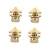 LABRIMP 4pcs Copper Speaker Spikes Pads Shockproof and Durable Speaker