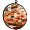 Stellar Non-Stick Crispy Crust Pizza Tin, 35cm, Dishwasher Safe, Carbon