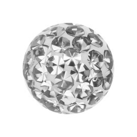 PIERCINGLINE Universal Screw Ball, Crystals and Epoxy, Piercing Attachments, Ball Replacement, Choice of Colours and Sizes