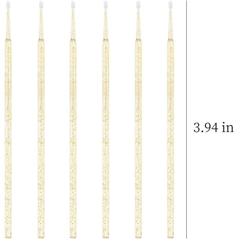 400 Pcs/pack Disposable Micro Brushes Individual Lash Removing Tools Durable