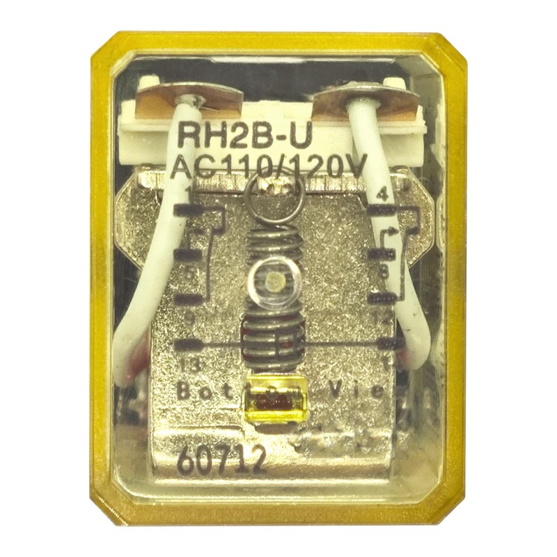 RH2B-UAC110-120V Power Relay 110/120VAC 10A DPDT Plug-in VAC Coil