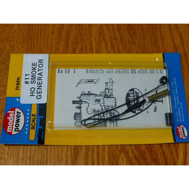Model Power HO #11 Smoke Generator kit for Steam Locomotives