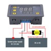 Uadme Digital Thermostat, W3230 DC 24V Digital Temperature Controller -20℃~100℃,