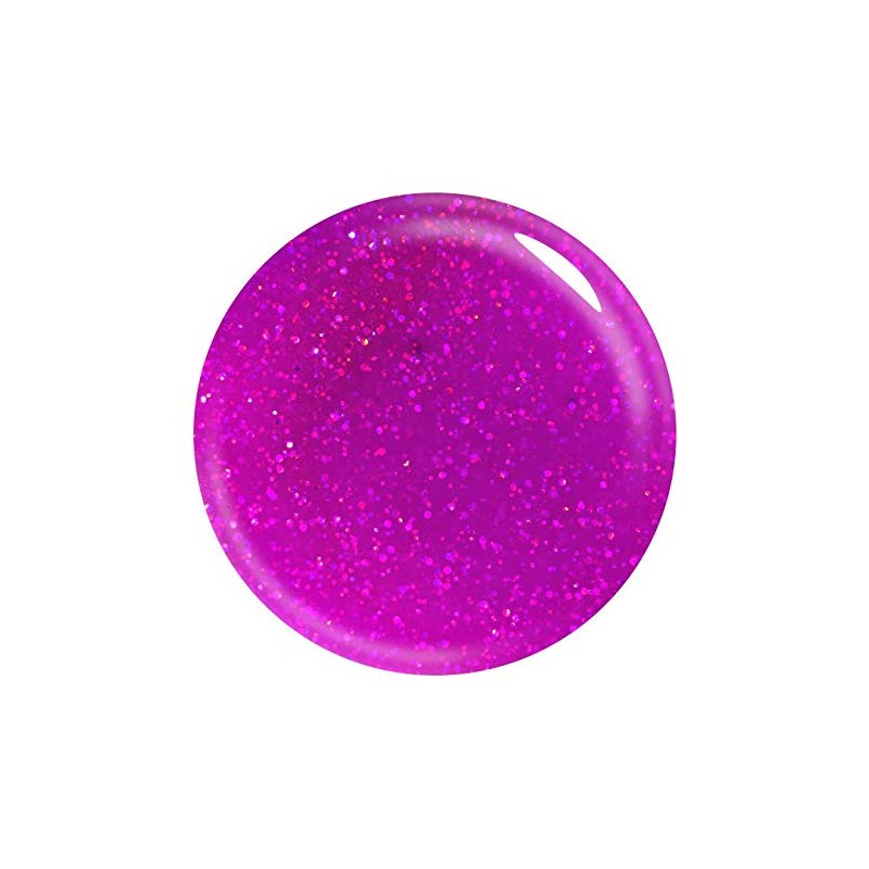 L.A. COLORS Neon Jelly Polish, Purple Shock CNL367