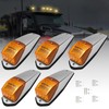 31LED Cab Lights Amber Cab Marker Light Top Roof Waterproof