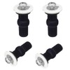 SelfTek 4 Pack Toilet Seat Bolts, Hinge Bolt Screws Toilet