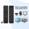 Pepper Jobs W10 GYRO Air TV Remote, QWERTY Keyboard Fly