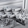 sourcing map 20Pcs Inside Corner Bracket Gusset, 20x20x17mm 2020 Angle
