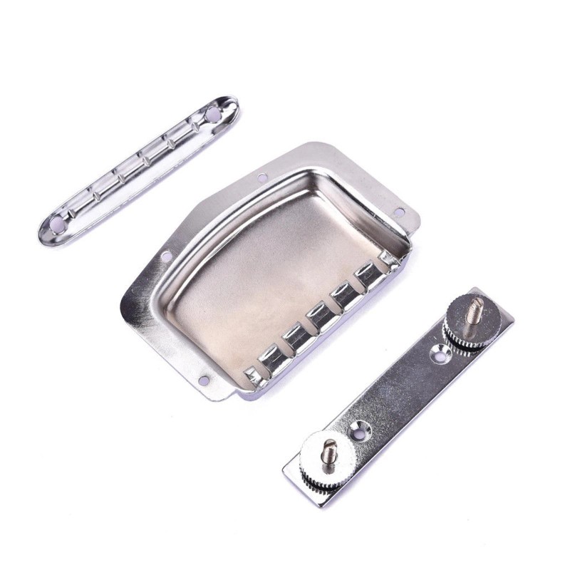 Unbranded Healifty Adjust Fixed Bridge Tailpiece For Teisco Tune O
