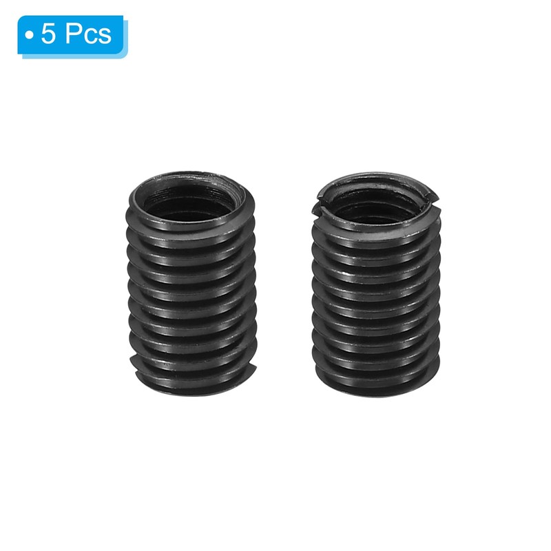 PATIKIL Grade 8.8 Carbon Steel Threaded Repair Insert Nut, 5pcs