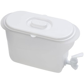 Rosenstein & Söhne Beverage Dispenser: Refrigerator Drinks Container with Spigot BPA Free 3 Litre (Beverage Dispenser for Refrigerator, Drinks Storage, Food Storage Containers)