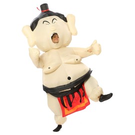 GOPRIME Sumo Wrestler Fat Suit, Full Body Inflatable Costume for Party, Adult Size (Mr. Hond)
