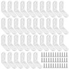KOHAND 50 PCS Heavy Duty Corner Brace, 36×26x26mm Stainless Steel