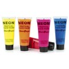 Stargazer Neon UV-Reactive Festival Face and Body Paint, Sweat Proof