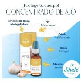 Concentrado De Ajo - Extracto De Ajo, Albahaca Y Hierbabuena                                                                                          
