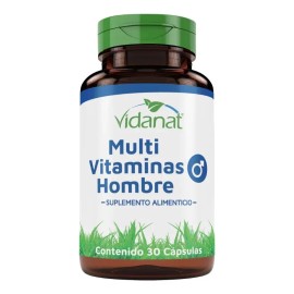 Multivitaminas Hombre Vidanat Capsulas Sabor Neutro