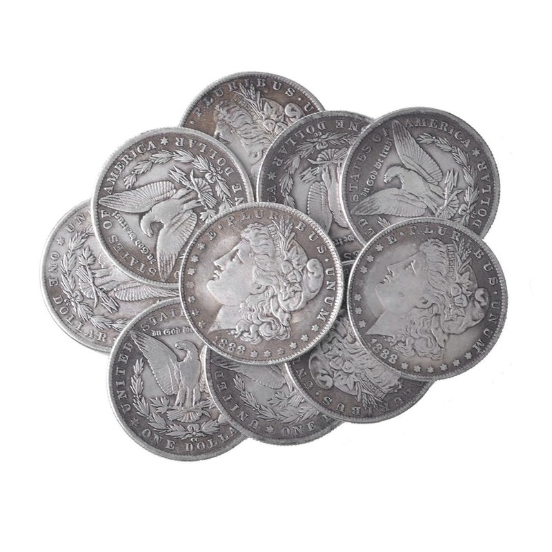 Samcos Magic Coin, Magic Tool, Set of 5, Magicians Exclusive