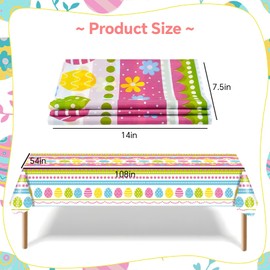 Czdtq Easter Table Cloth,Easter Table Decor Tablecloth,Easter Table Covers,Square Table Covers,Home Dining Room Kitchen Party Easter Decorations,For Easter Birthday Party Supplies Table Decors