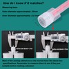 Dual barrel mixing nozzle, 20 double epoxy spray gun nozzles,