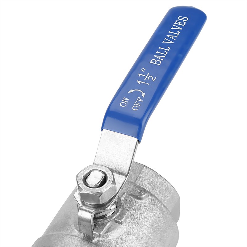 304 Stainless Steel Two Piece Full Port Female Thread Ball