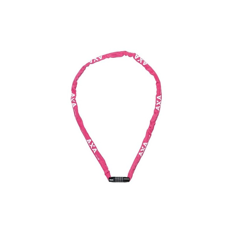 Axa "Rigid RCC'' Chain Lock - Pink