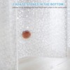 Furlinic Shower Curtain Anti-Mould Waterproof Transparent Eva Bath Curtain 120