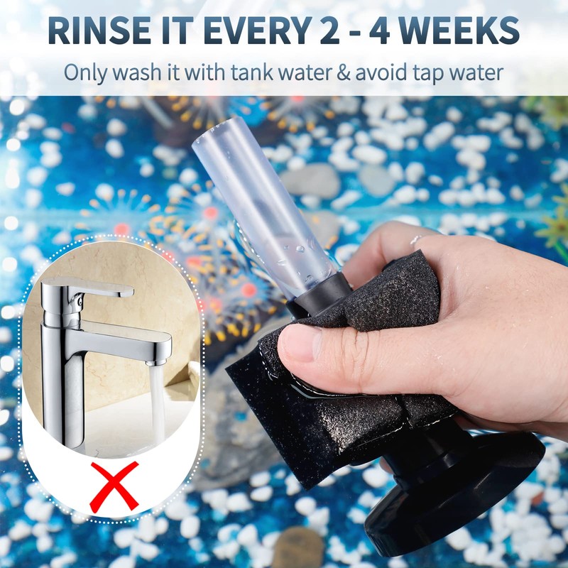 Pawfly Aquarium Bio Sponge Filter Quiet Betta Fry Shrimp and