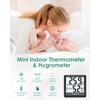 Thermometer Hygrometer Indoor hoyiours Digital Thermo-Hygrometer with Large LCD Screen,