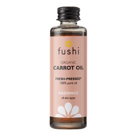 Fushi Carrot Oil, Fresh-Pressed, Rich In Beta Carotene, Vitamins A, B, C, D And E And Essential Fatty Acids, Best For Sun Damage Skin, Parched Skin & Fine Lines, Manufactured In The Uk