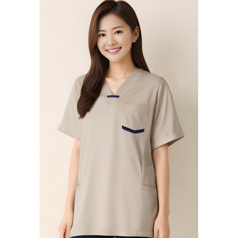 PROFeeling AIT310 Modern Knit Scrub (Unisex), Long Length, Durable, Sweat