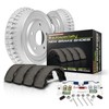 Power Stop Brake Drums and Brake Shoes Kit For 2003-2008