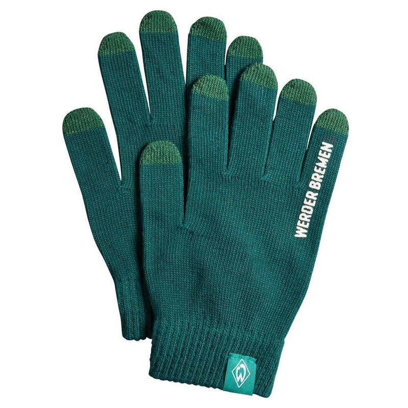 Werder Bremen SV Unisex Smartphone Gloves Green, Green